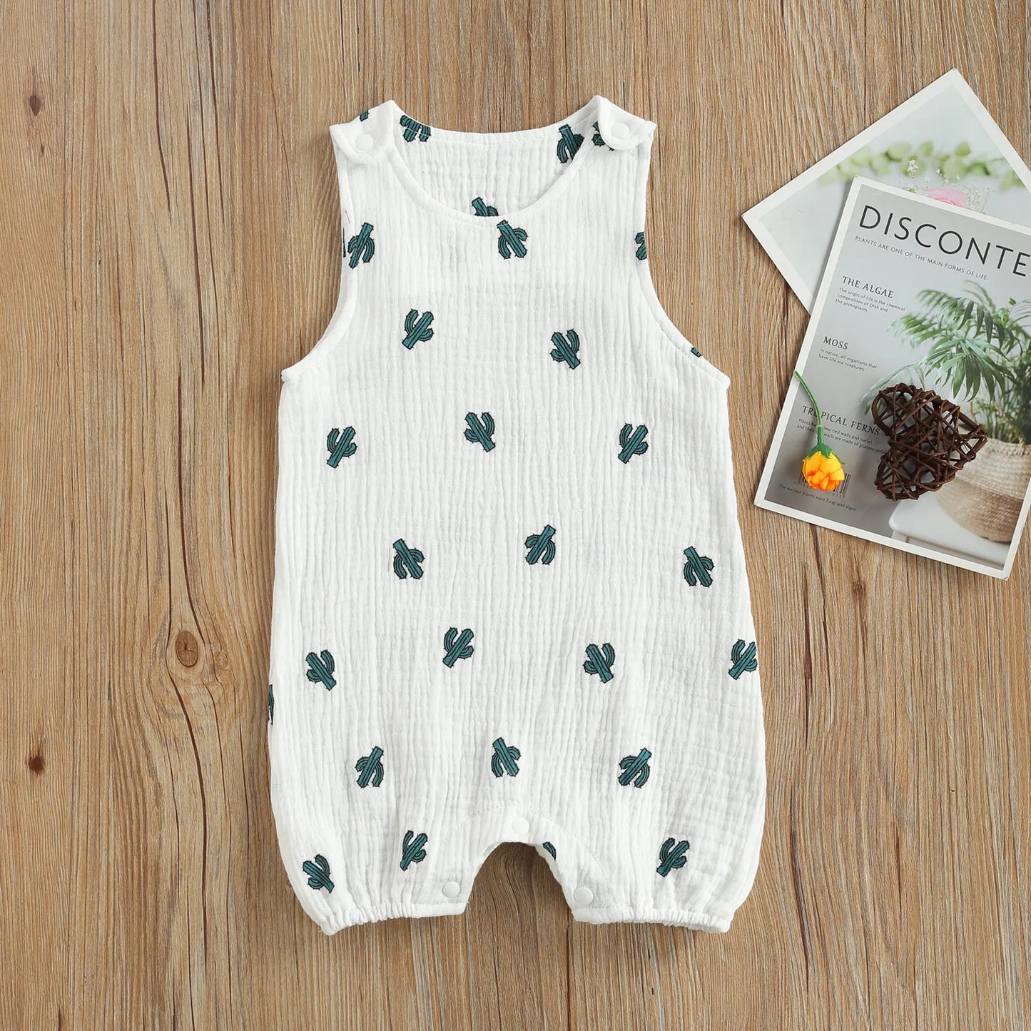 Sun‑Linen Seed Romper
