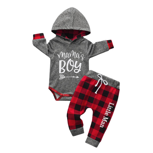 Mama’s Boy Hearth Hoodie Set