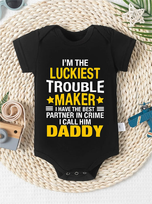 Lucky Trouble‑Maker Bodysuit