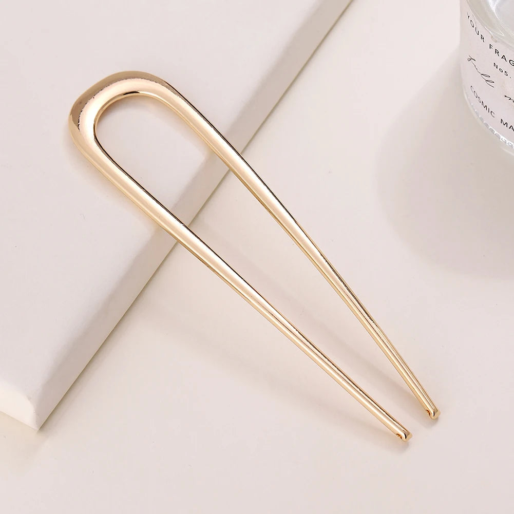 U‑Shaped French Hair Pin for Women and Girls on the Move