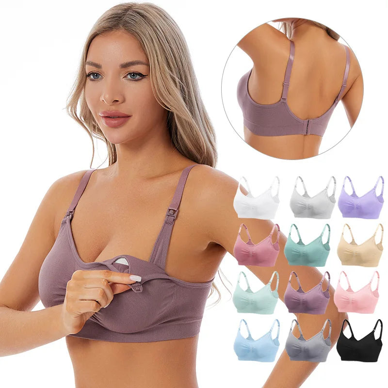 Blessed-Source Seamless Nursing Bra