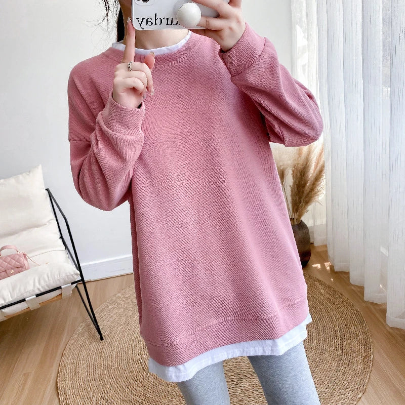 Mamma's Cozy Nursing Sweatshirt
