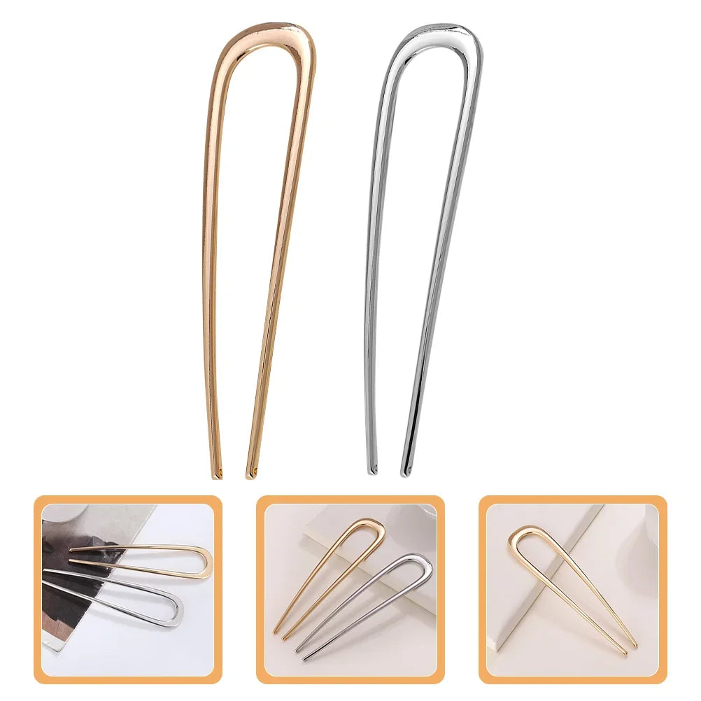 U‑Shaped French Hair Pin for Women and Girls on the Move