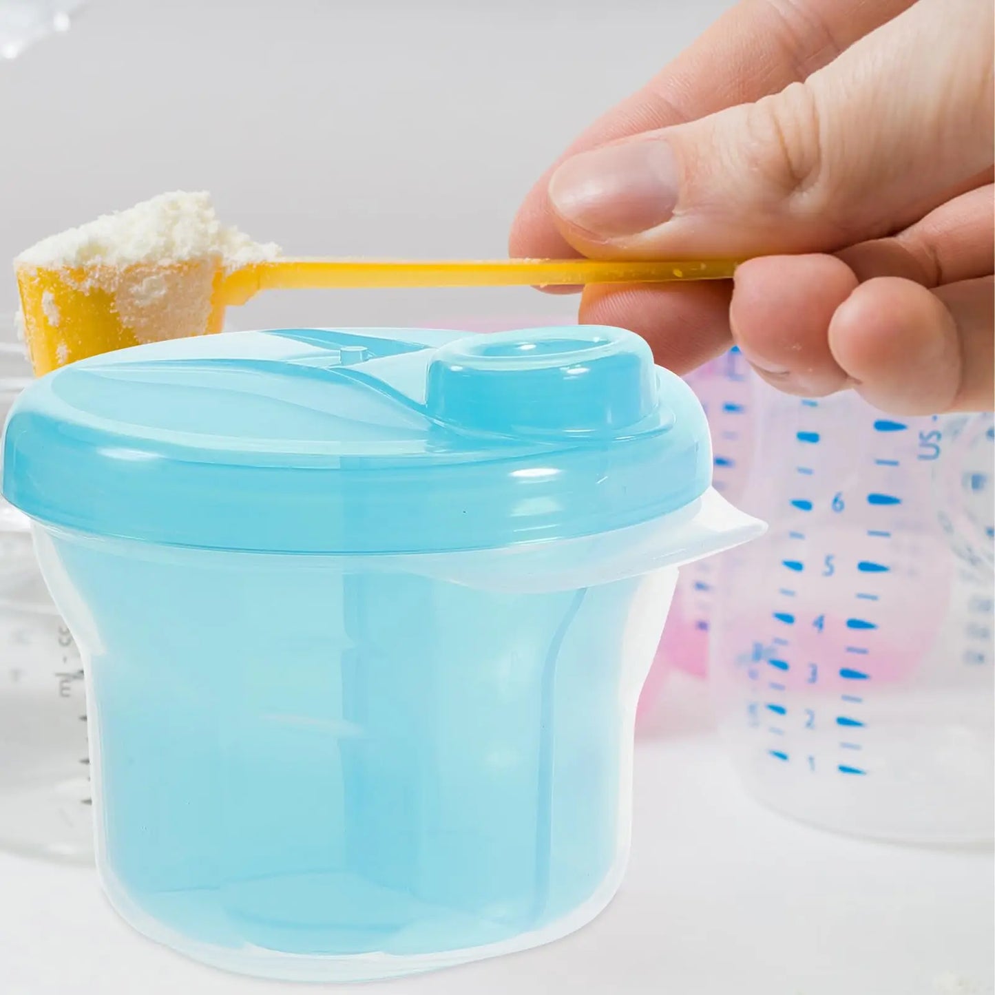 2‑in‑1 Portable Infant Formula Dispenser