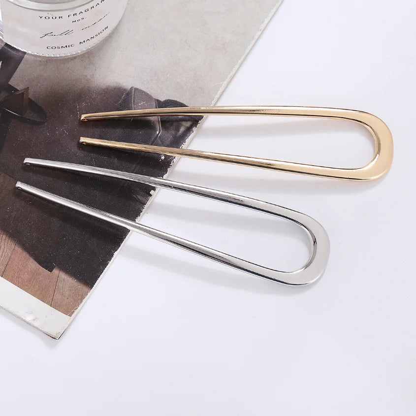 U‑Shaped Metal Hairpin
