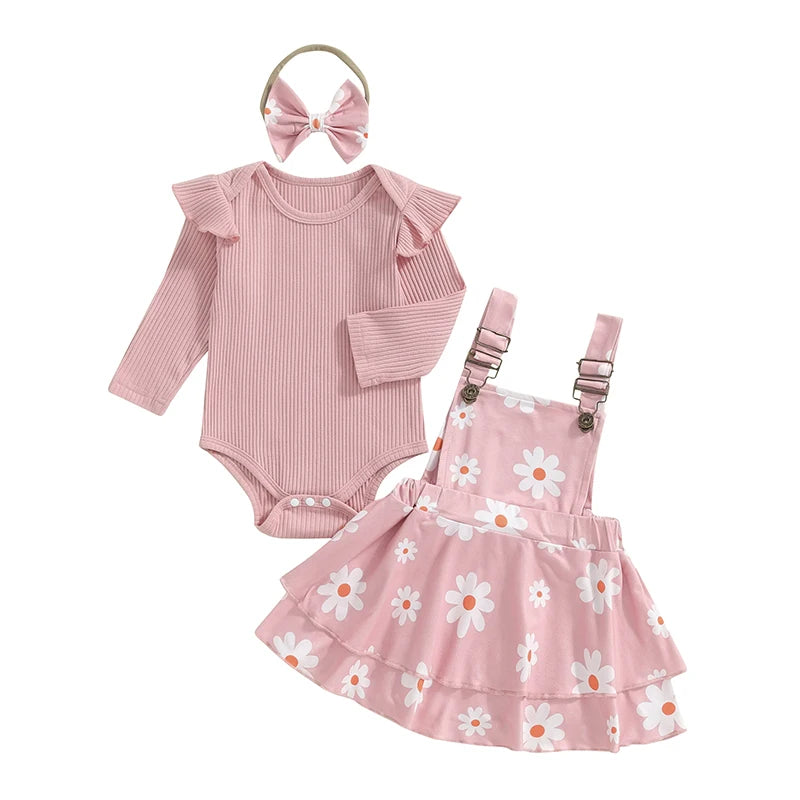 Hearthwoven Plaid Ruffle Set