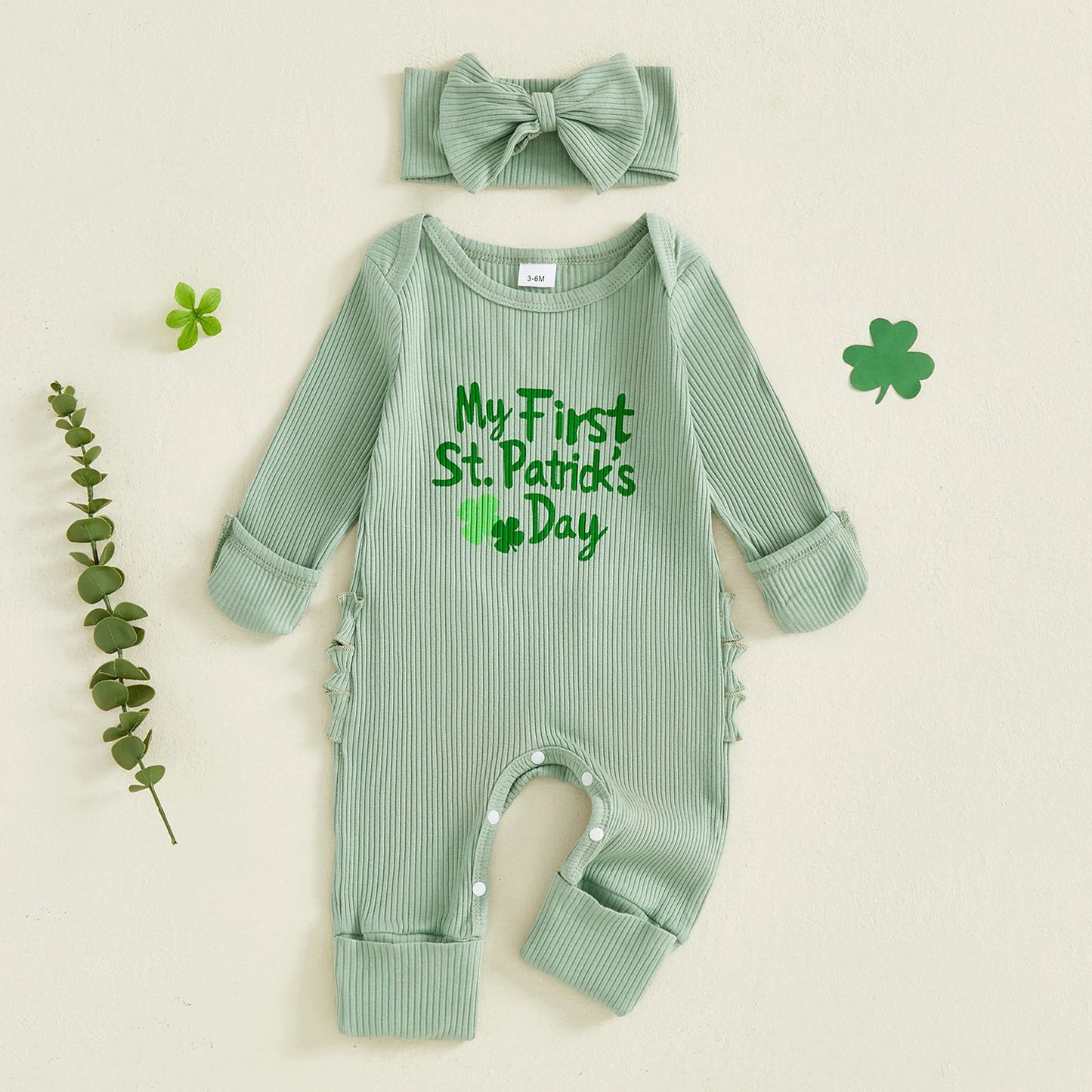 St Patrick Shamrock Blessing Set