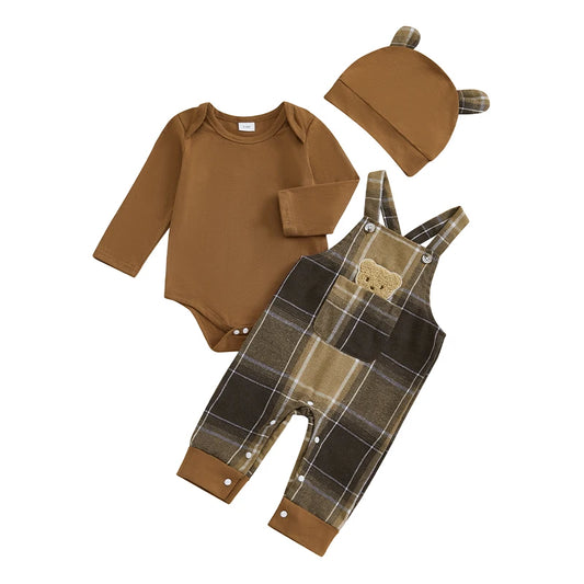 Little Voyager Plaid Set