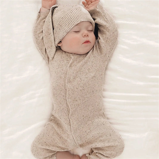 Bunny‑Ear First Easter Romper