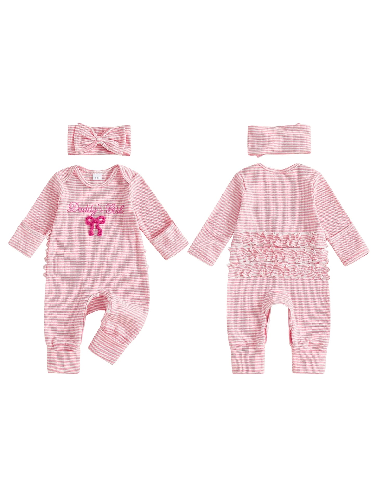 Autumn Seedling Stripe Romper