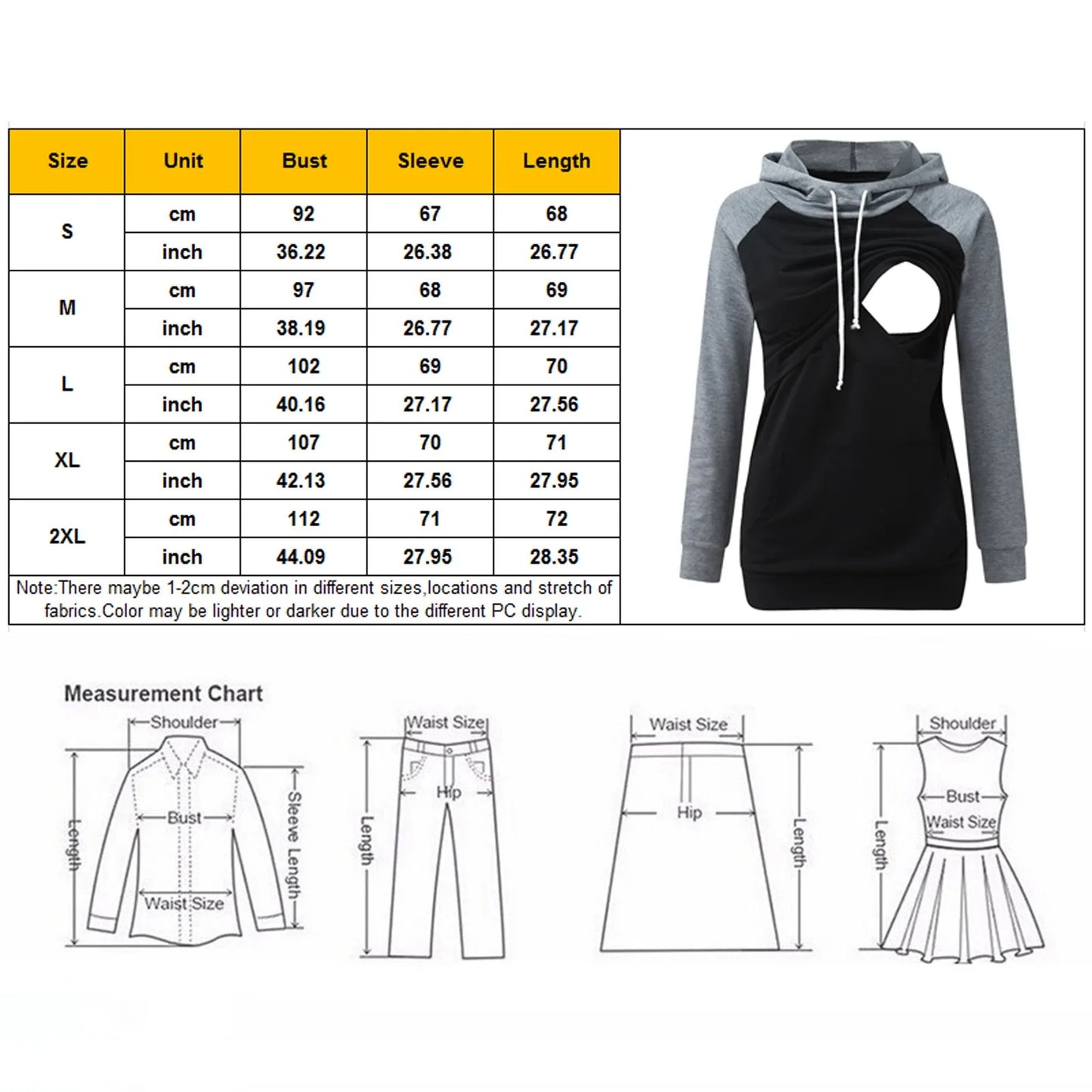 Mother‑Hood Nursing Sweatshirt