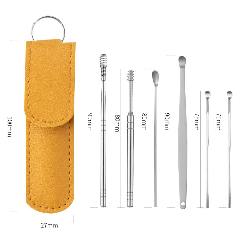 6pcs Ear Care Kit for Babies, Kids, and Adults