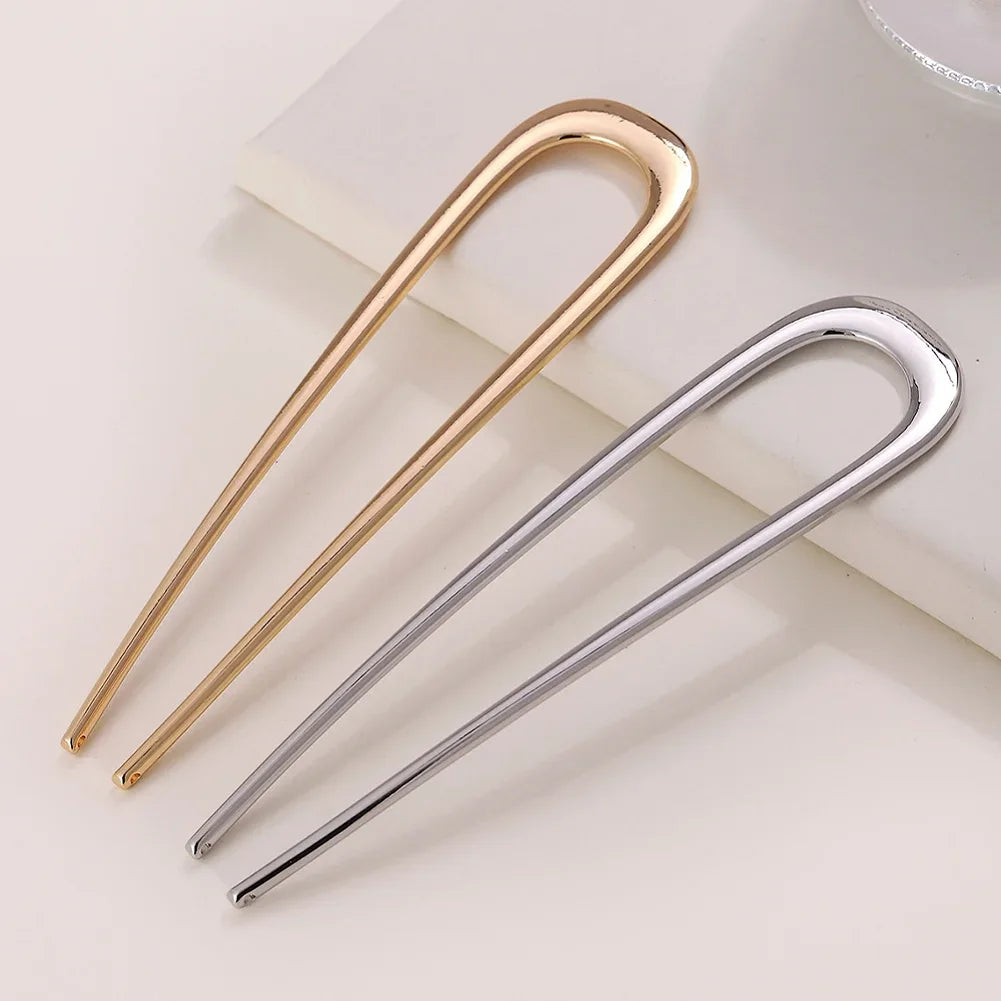 U‑Shaped French Hair Pin for Women and Girls on the Move