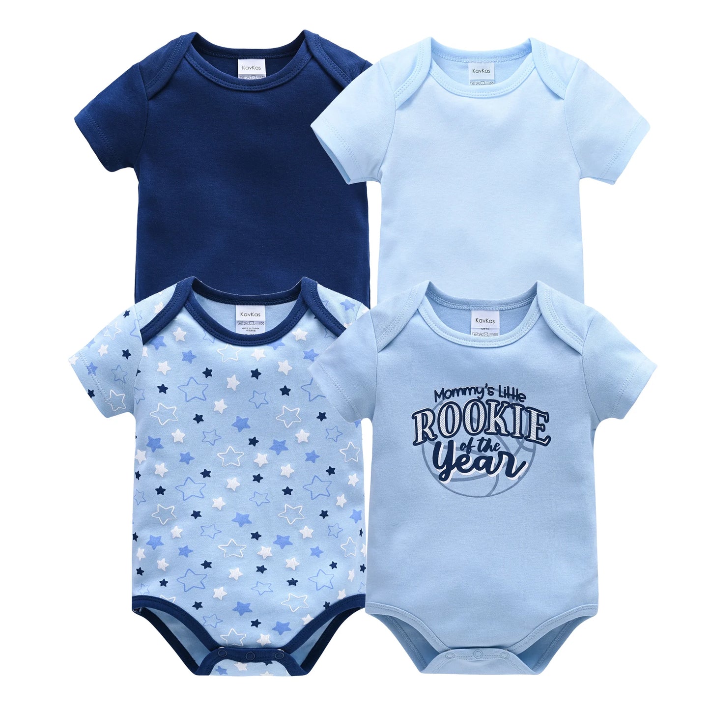 Blue‑Grey Tie Sprout Set