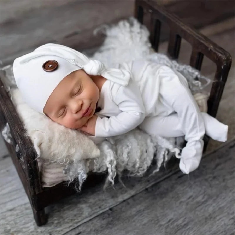 Newborn Photography Romper Set Accessories For Photoshoot