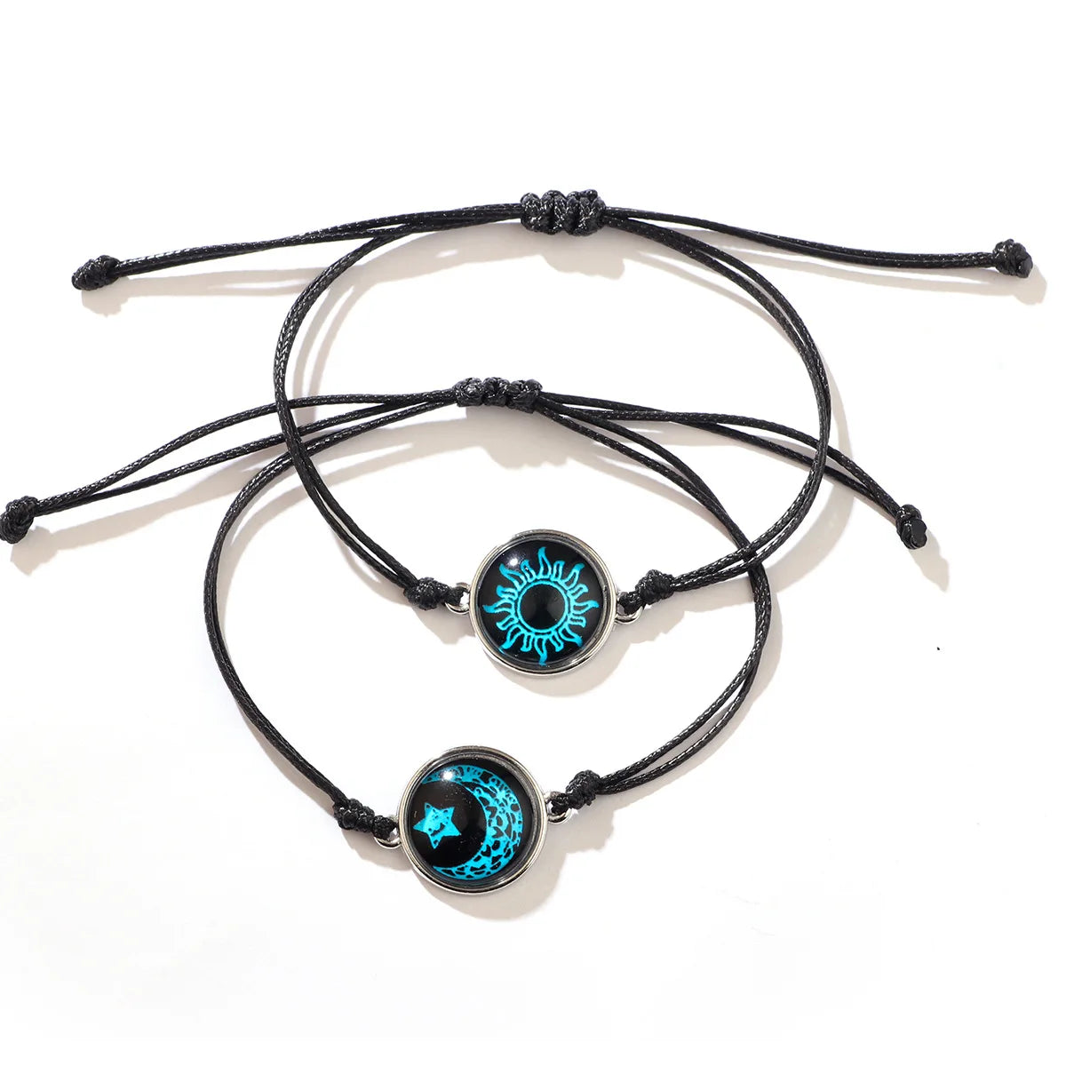 Sun‑Moon Bond Glow Bracelets