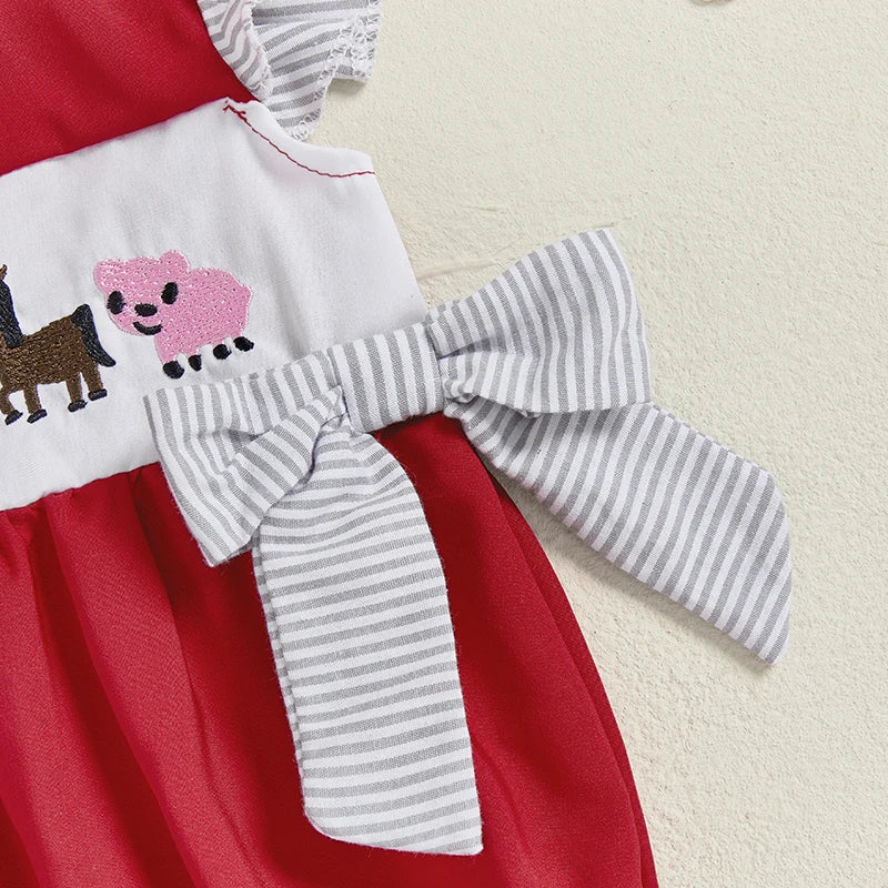 Barnyard Blossom Romper