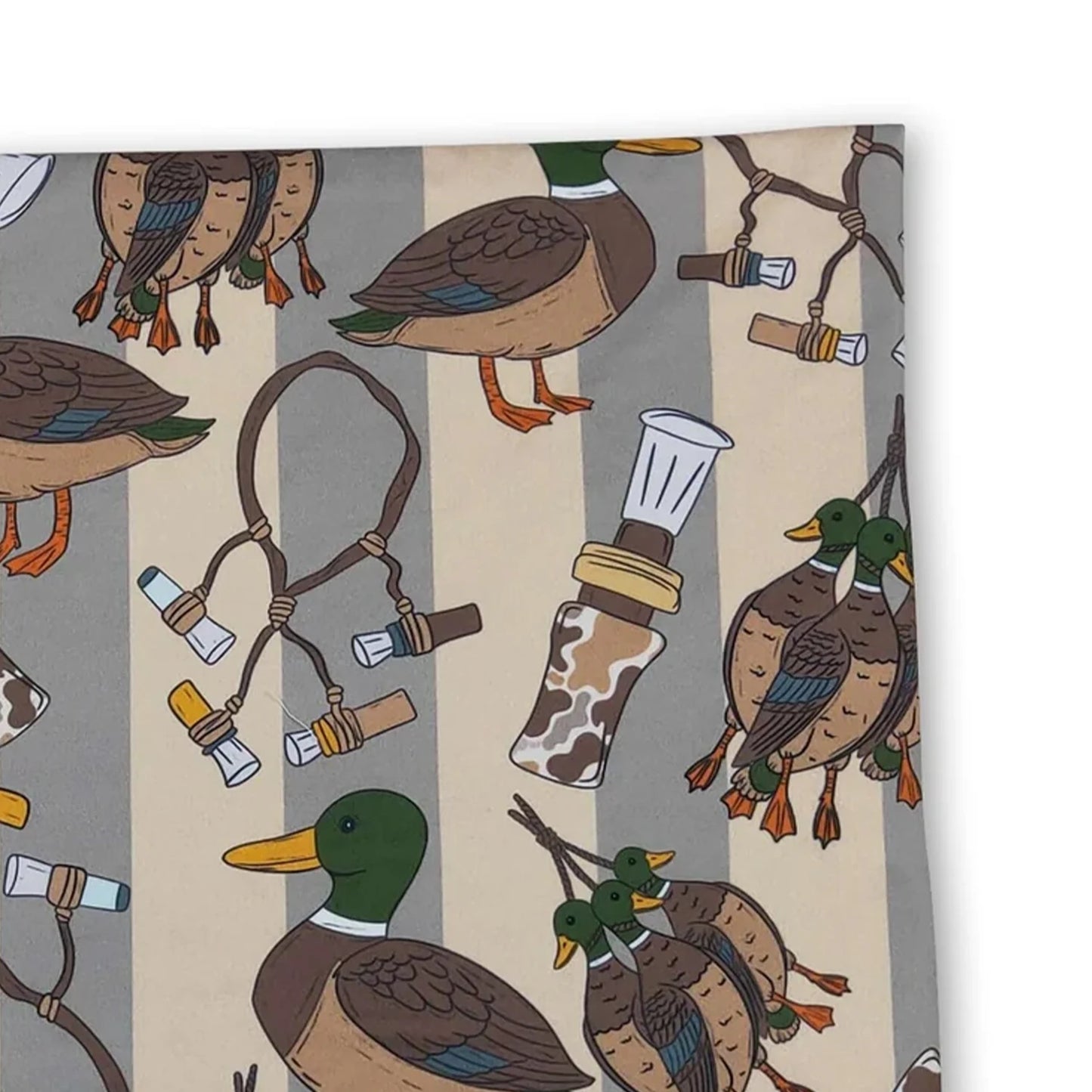 Baby Blanket with Camo Duck Call Stripes