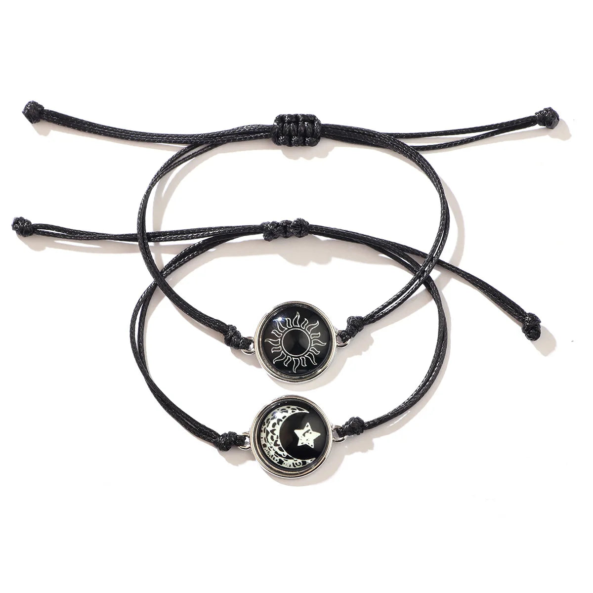 Sun‑Moon Bond Glow Bracelets