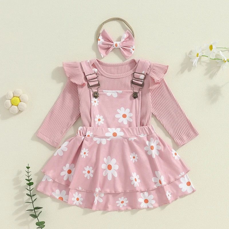 Hearthwoven Plaid Ruffle Set