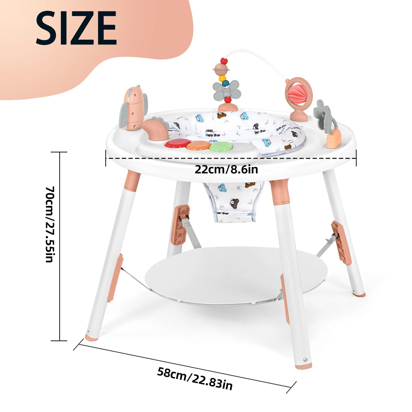 Harbor of Play 3‑in‑1 Activity Center