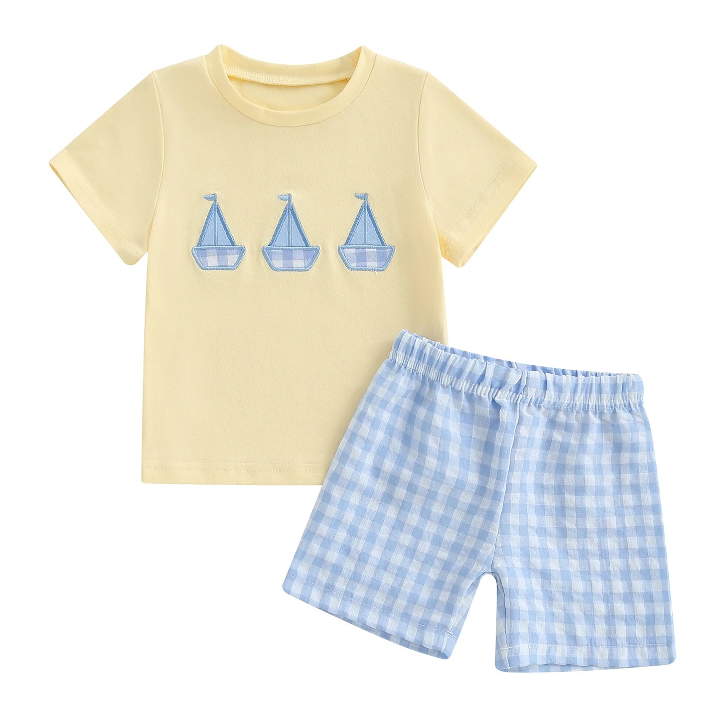 Sunward Boat & Plaid Set
