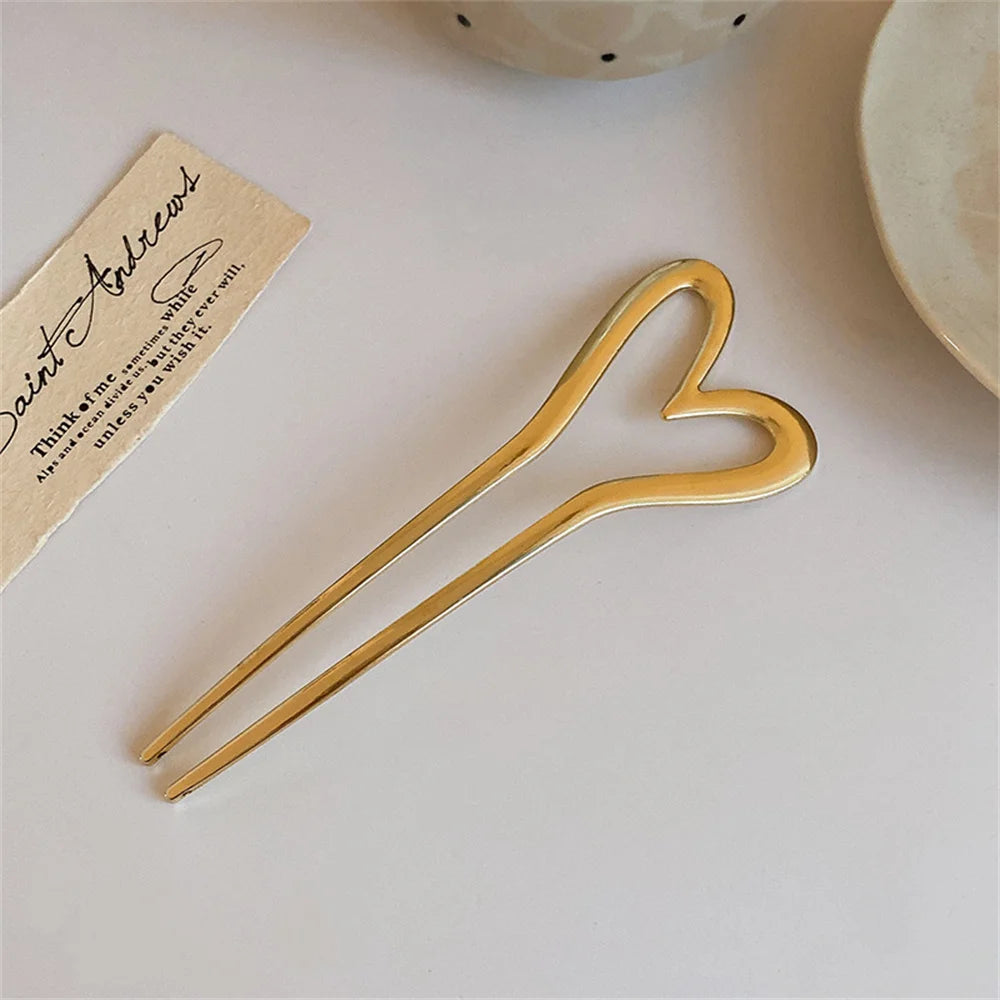 U‑Shaped Metal Hairpin