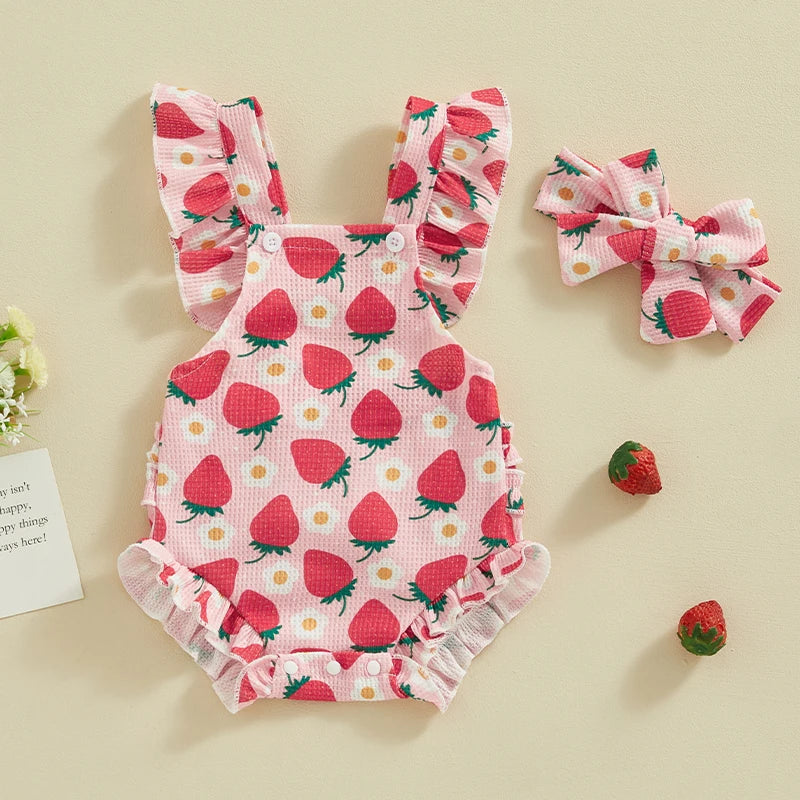 Sunlit Blossom Romper