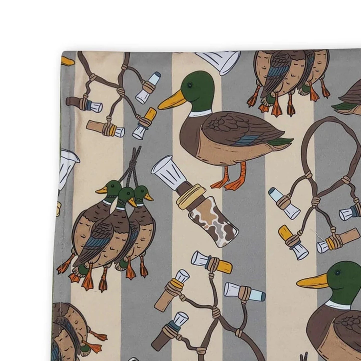 Baby Blanket with Camo Duck Call Stripes