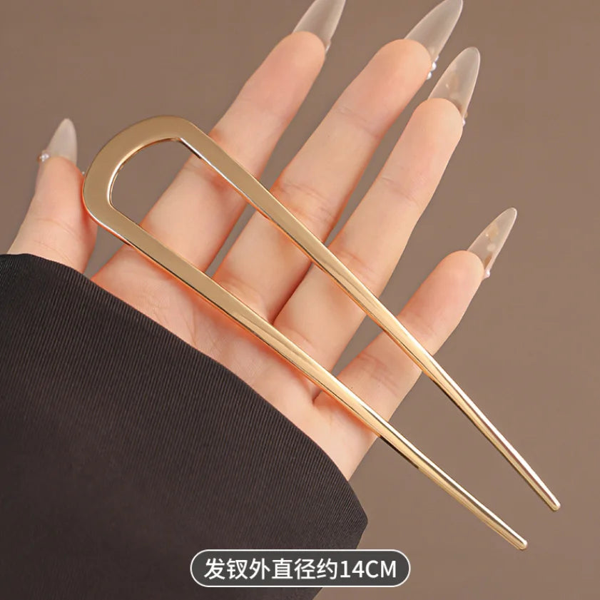 U‑Shaped Metal Hairpin