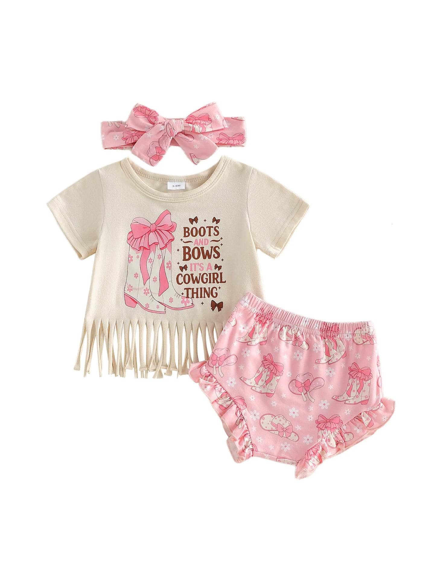 Boots & Bows Cowgirl Set