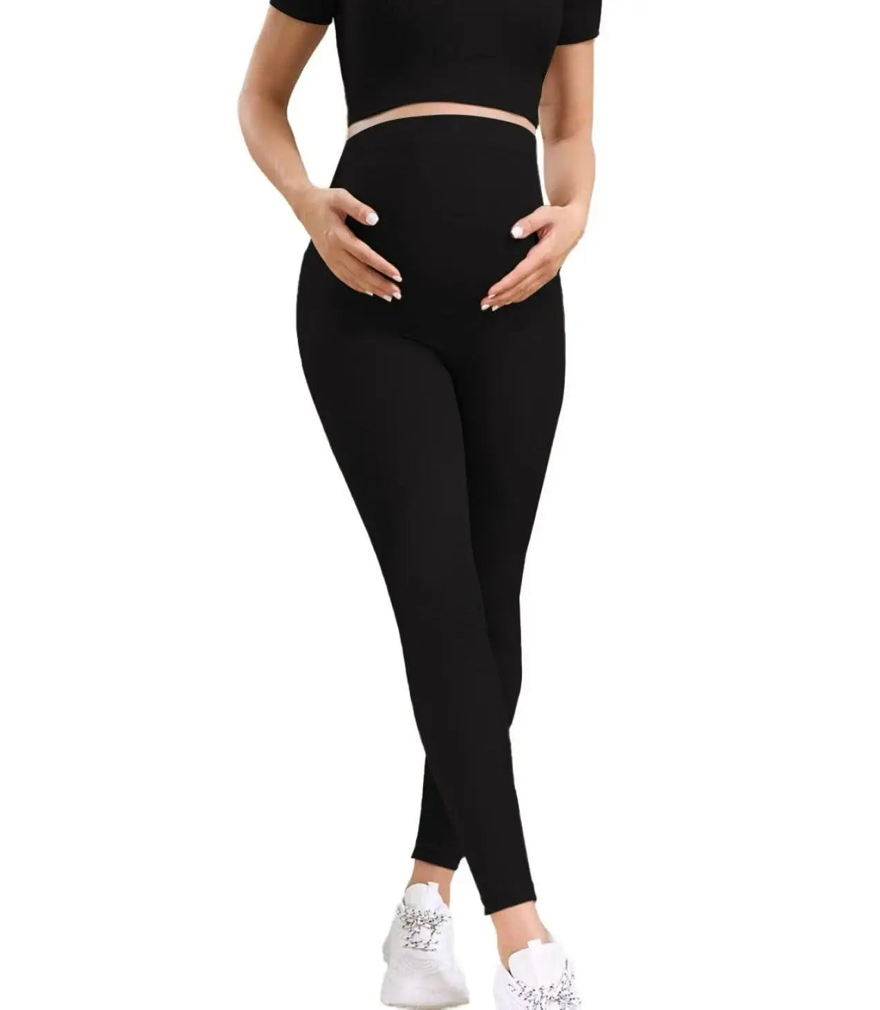 Hearth‑Stretch Belly‑Hold Leggings