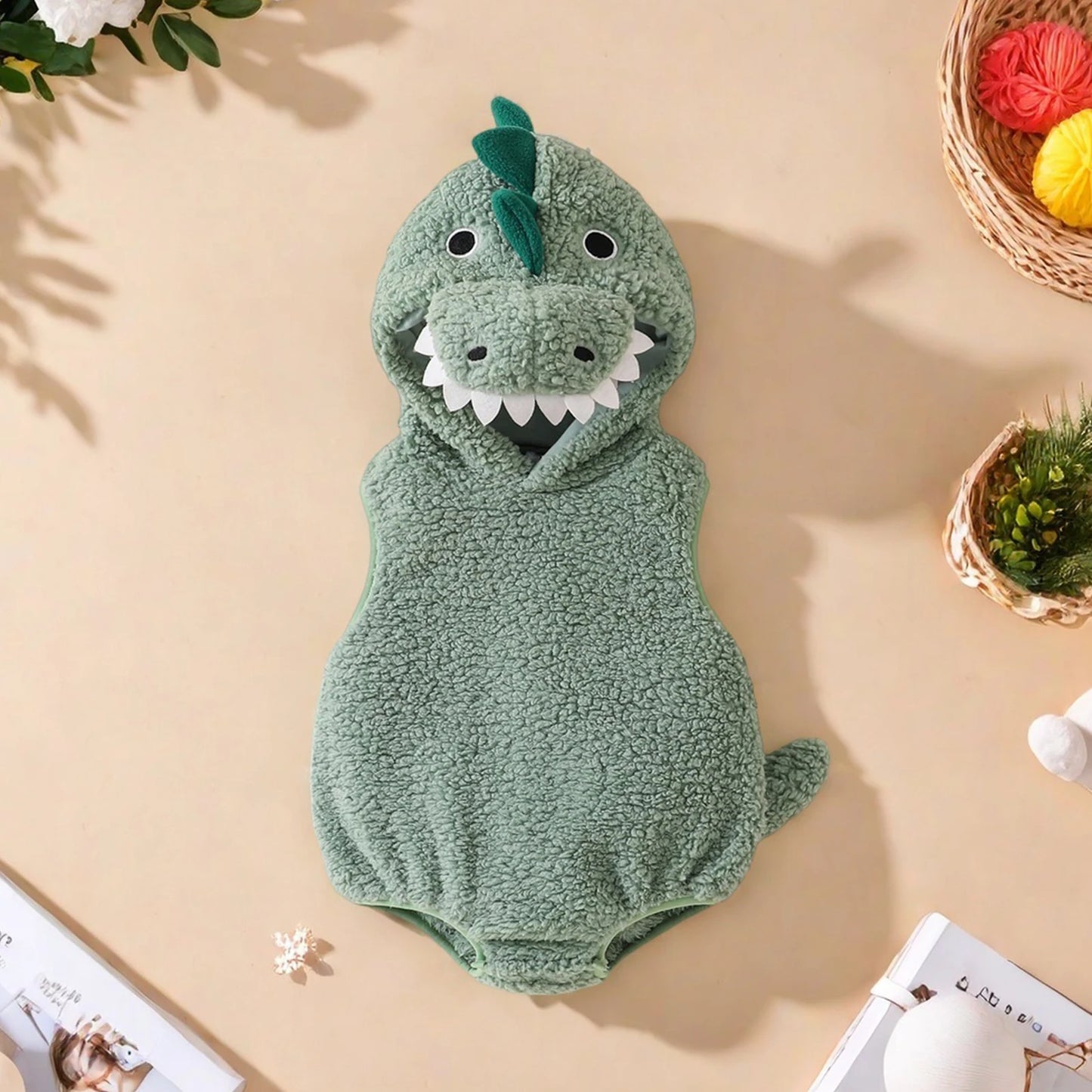 Tiny Thunder Dinosaur Romper