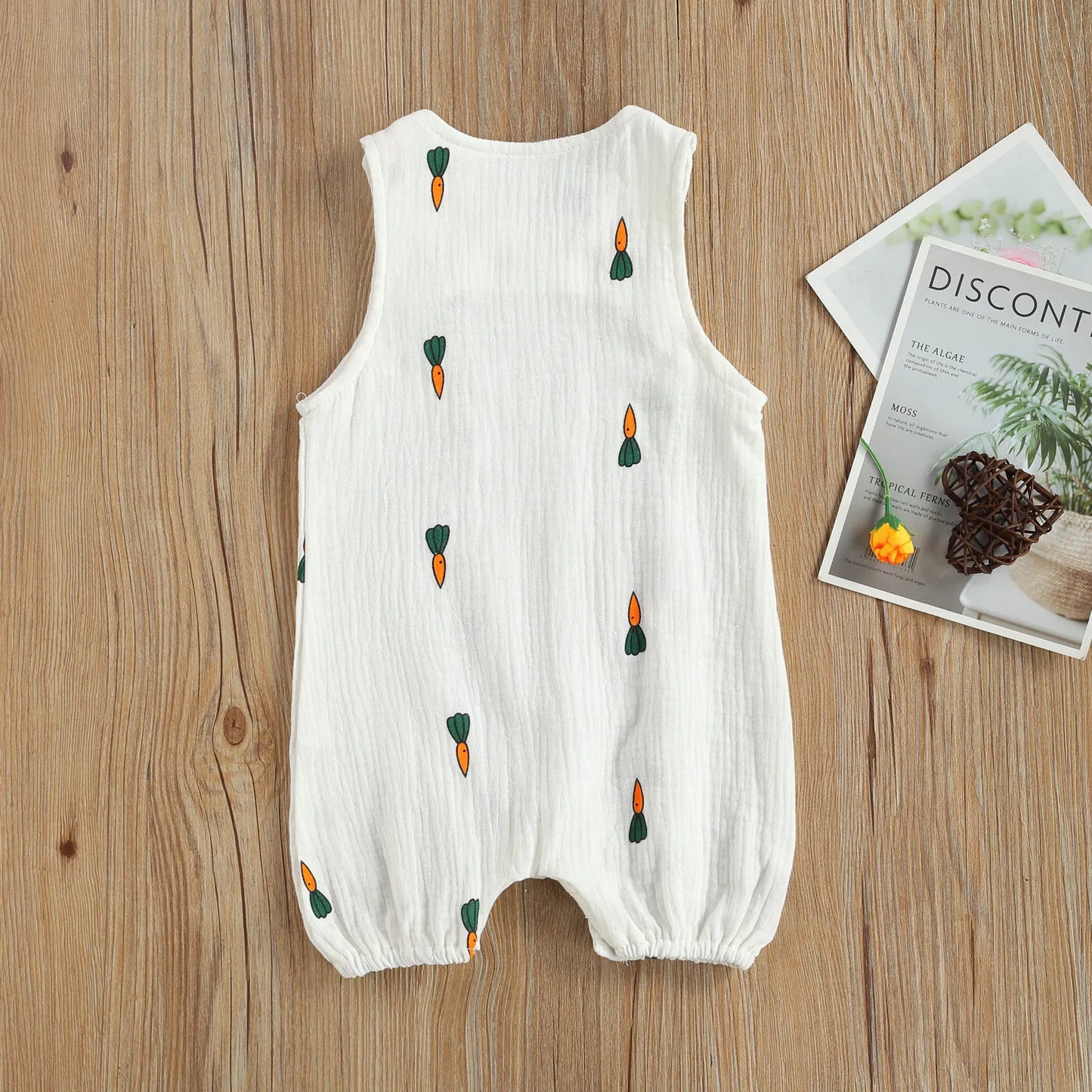 Sun‑Linen Seed Romper