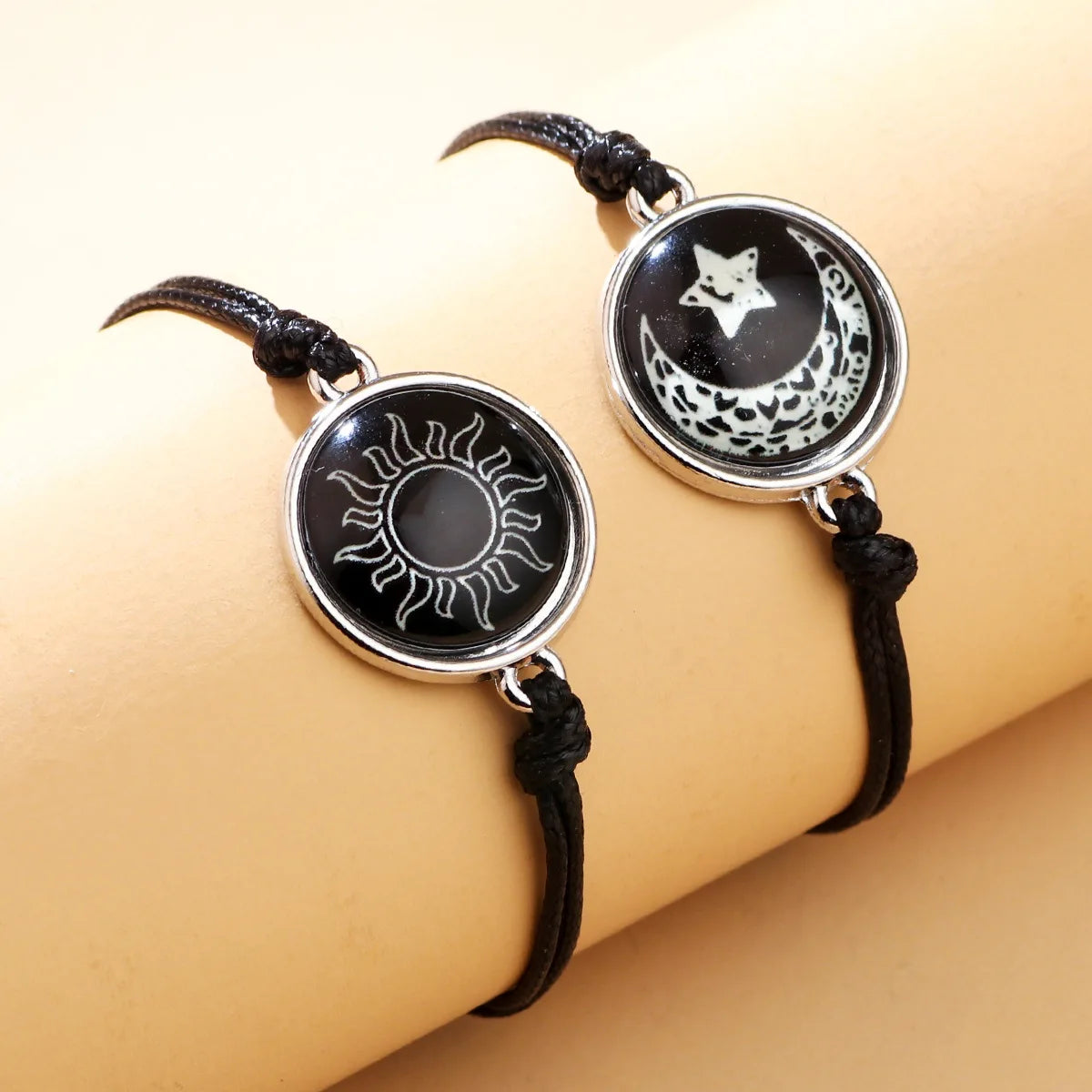 Sun‑Moon Bond Glow Bracelets