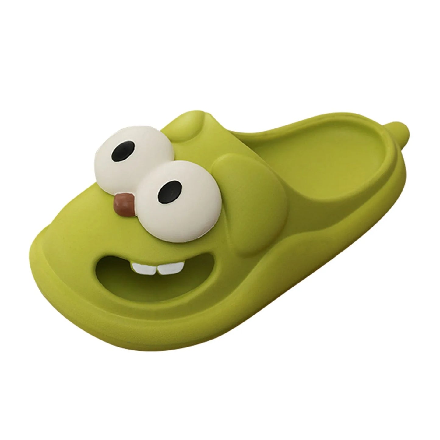 Big Eyed Slippers For Women with an Infectious Laugh and Silly Feet