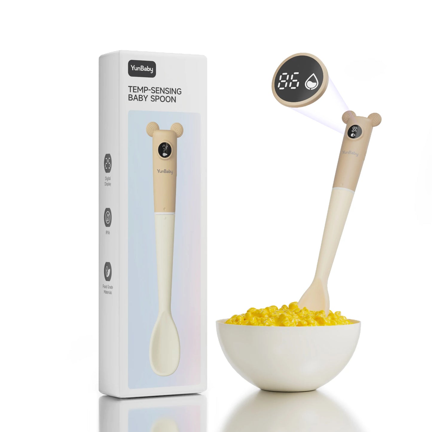 Baby Feeding Spoon with Thermometer