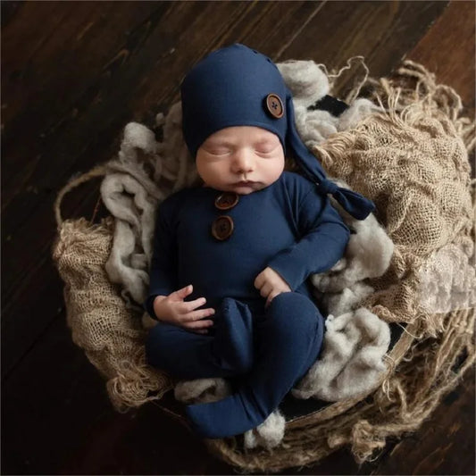 Newborn Photography Romper Set Accessories For Photoshoot