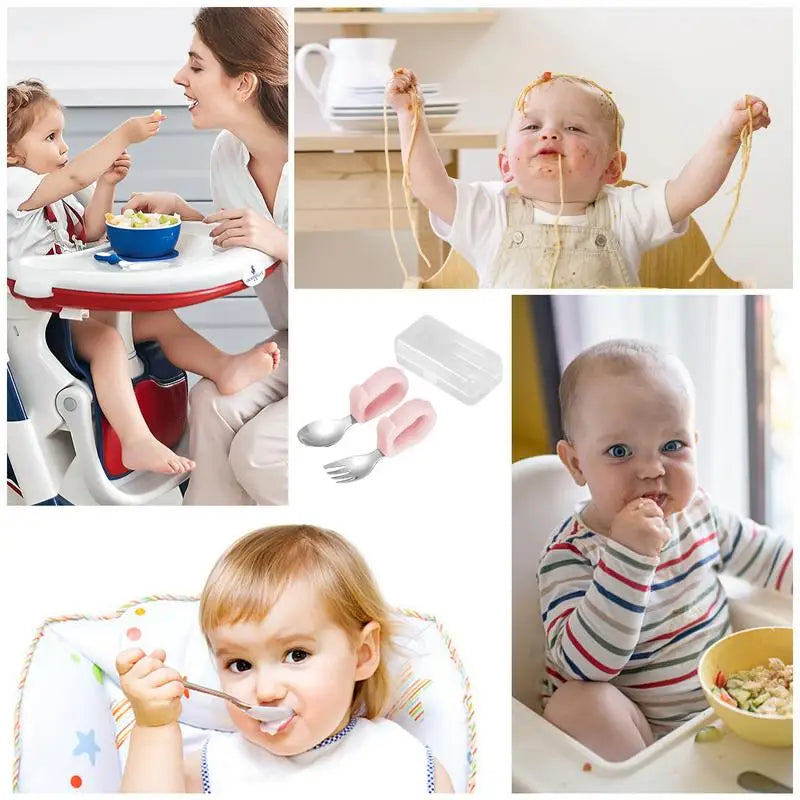 Fork and Spoon Set with Travel Case