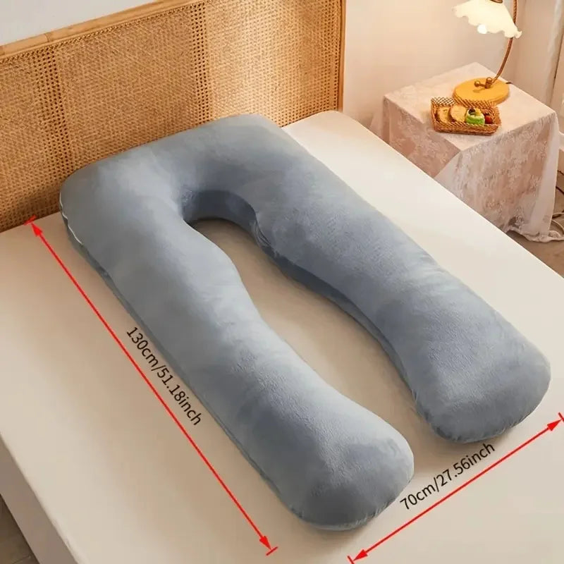 Velvet‑Harbor U‑Pillow
