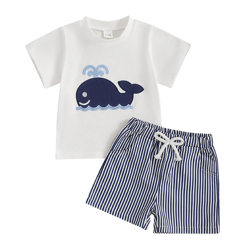 Seaside Sprite Tee & Shorts Set