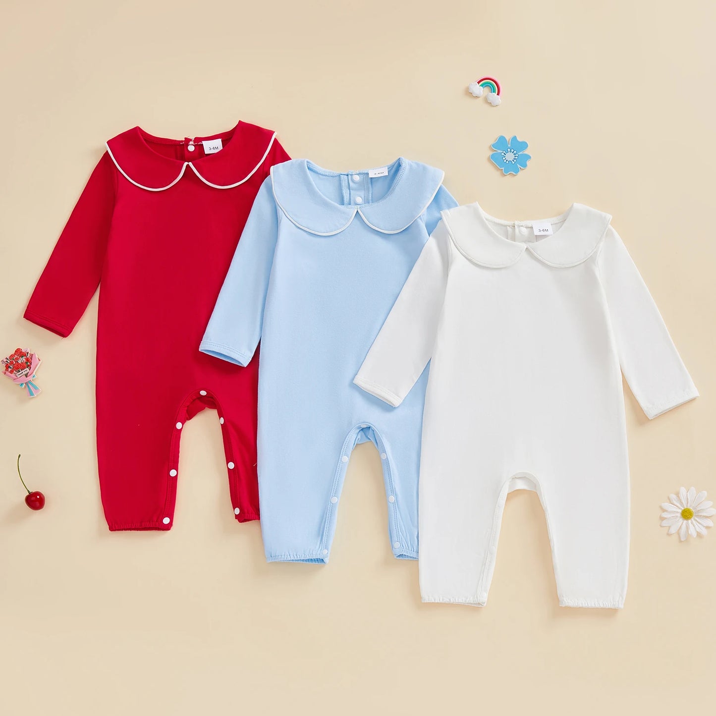 Moonseed Doll‑Collar Romper