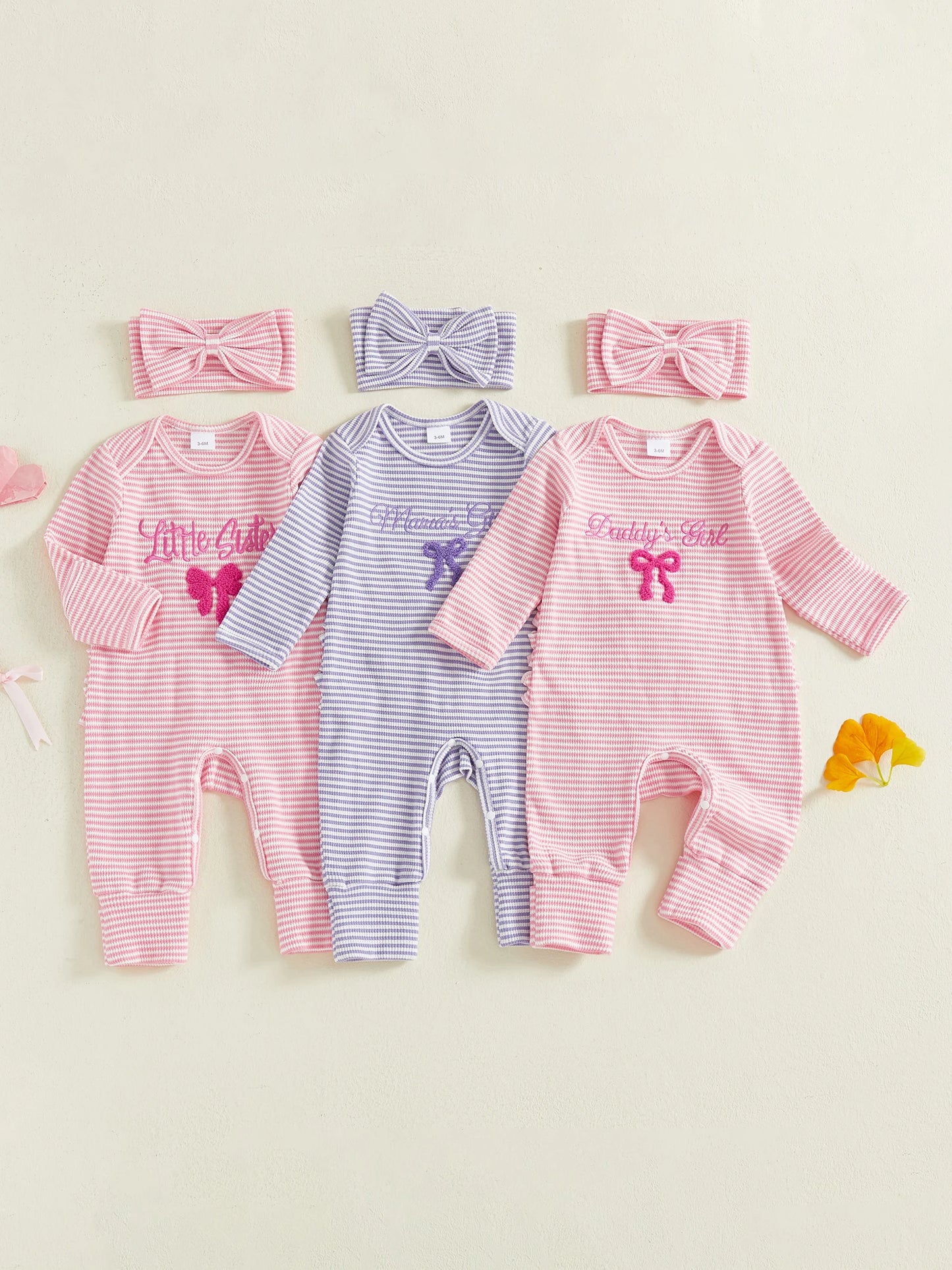 Autumn Seedling Stripe Romper