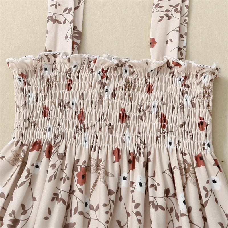 Meadow‑Knot Halter Romper